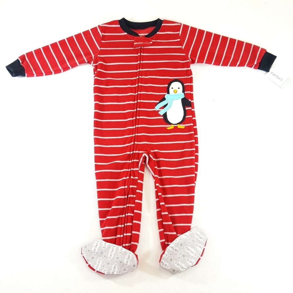 COPY - Carters Baby Size 2T Fleece Footed Pajamas…